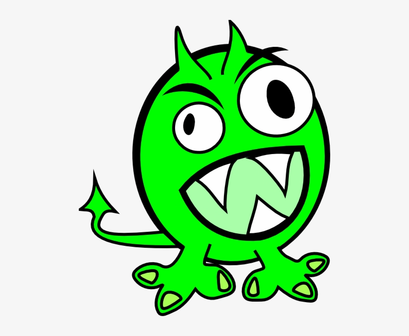 Creepy Clipart Sea Monsters - Monster Clip Art, transparent png download