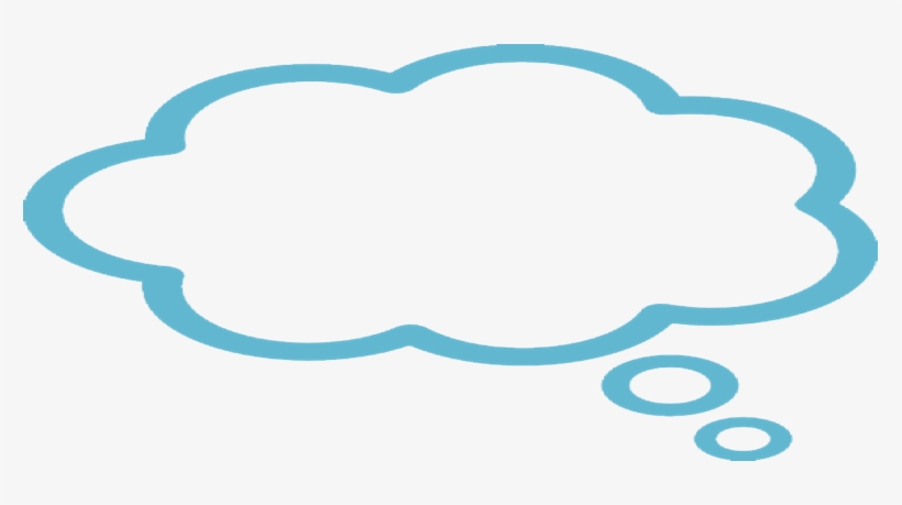 Bienvenidos - Nube De Pensamiento Azul, transparent png download