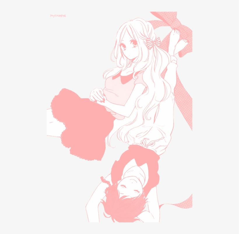 Transparent Ribbon - Pink Manga Transparent, transparent png download