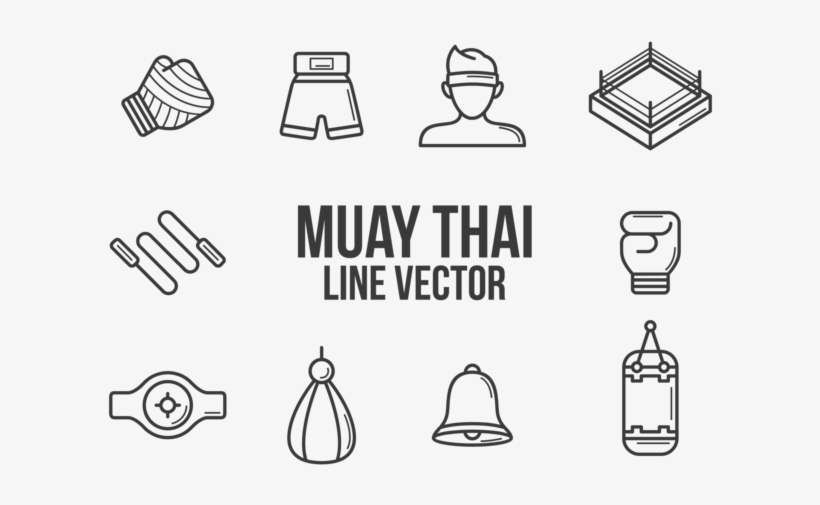 Vector De Iconos De Muay Thai - One Direction Wallpaper 2012, transparent png download