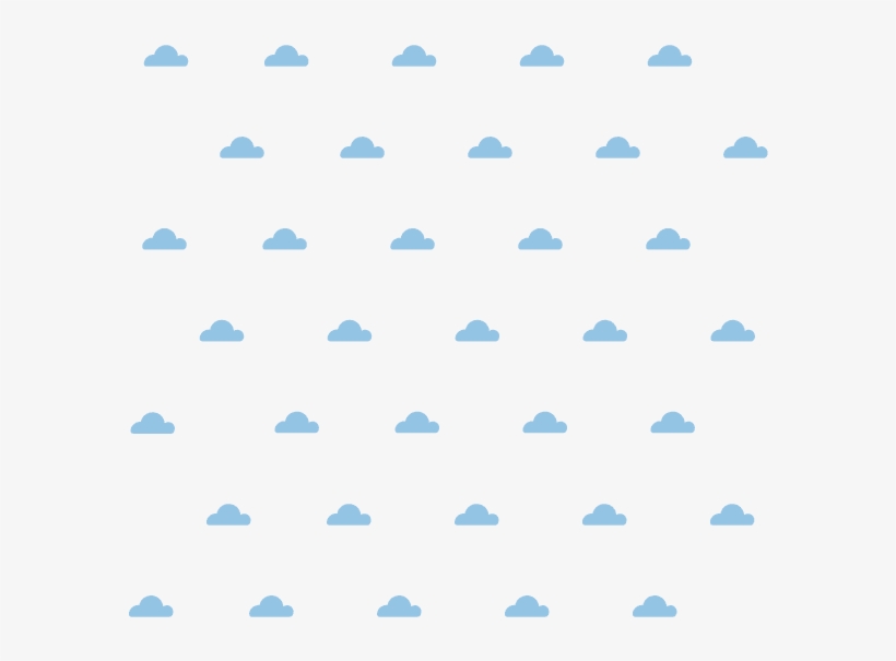 Vinilo Decorativo Infantil Nubes - 90 Nubes Vinilo Infantil - Vinilo Nubes Dolcevinilo, transparent png download