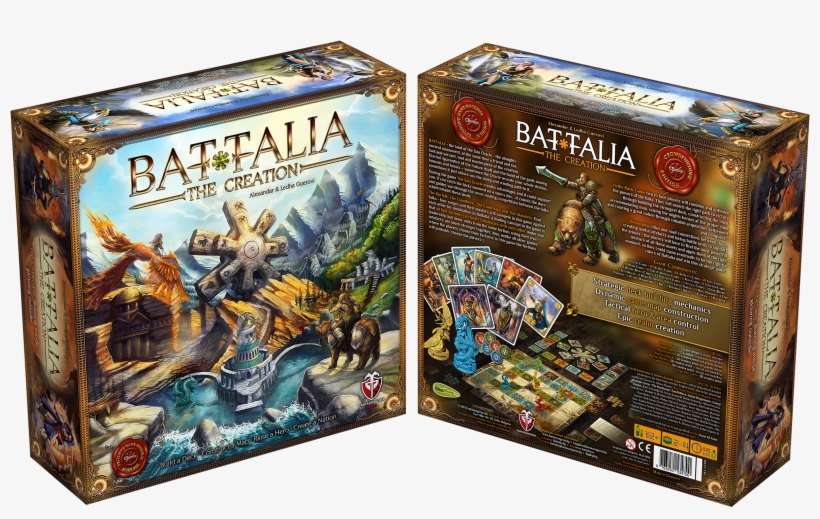 The Creation 3d Box L2 Br2 2015 En Hq1500 - Battalia: The Creation [brettspiel], transparent png download