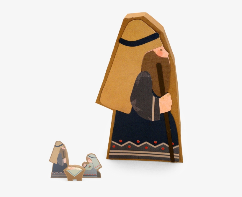 Nativity Jopseph 3d Box - Nativity Scene, transparent png download