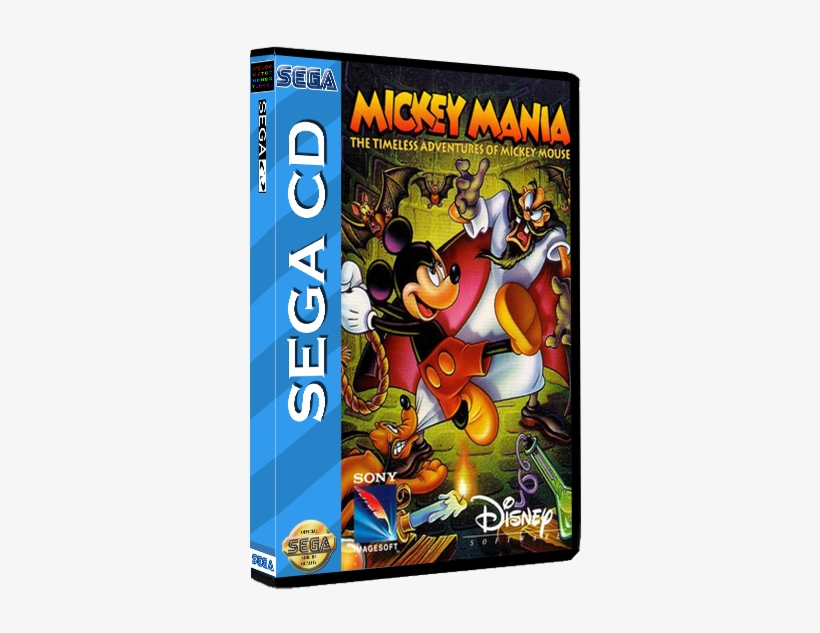 Mickey Mania (u) - Sega Mega Drive Game Mickey Mania, transparent png download