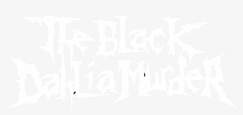 The Black Dahlia Murder & Aborted 'nightbringers' Australian - Black Dahlia Murder Band Logo, transparent png download