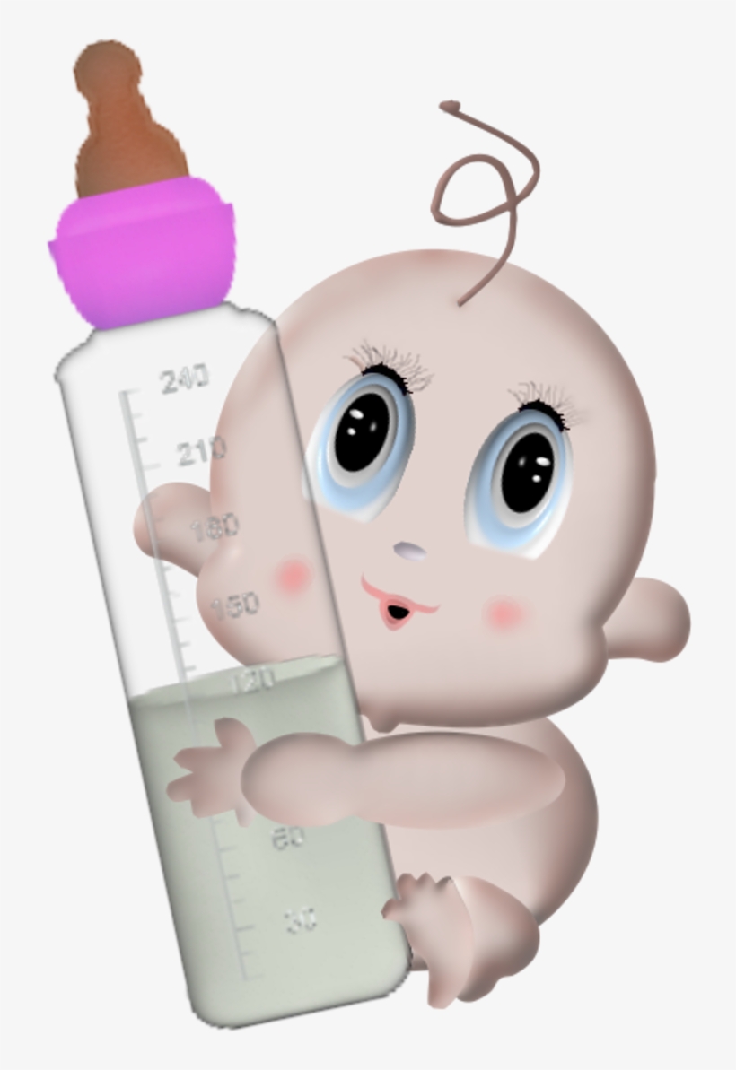 Tout Est Réalisé Avec Ulead Photoimpact12 Bebe2911 - Bebe Con Tetero Animado, transparent png download