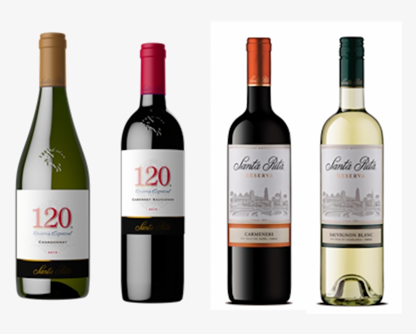 Santa Rita Es El Único Vino Internacional De La Copa - Santa Rita White Wine, transparent png download