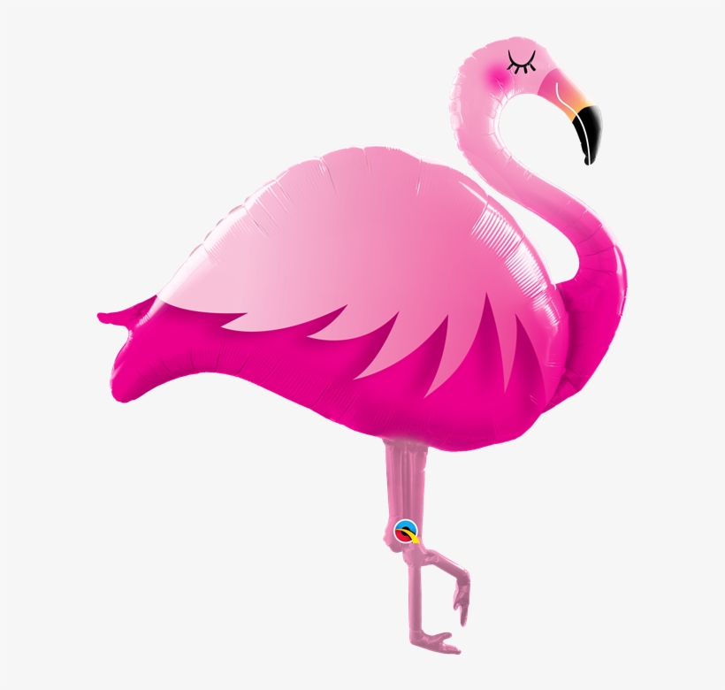 46 Inch Pink Flamingo - Flamingo Balloon, transparent png download