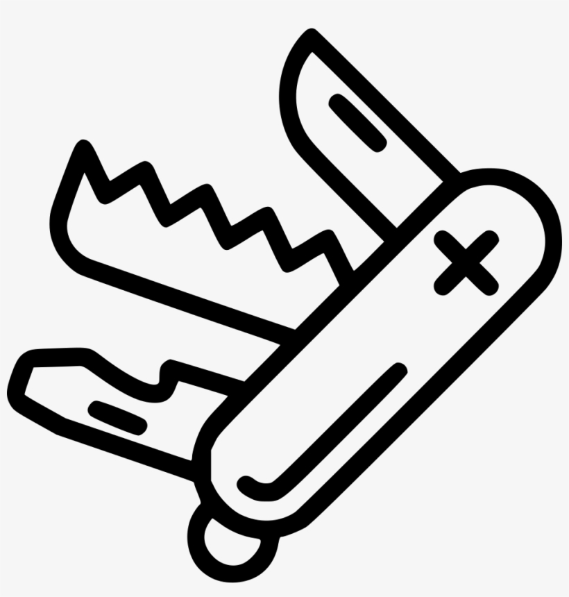 Swiss Army Knife - Icon Swiss Knife, transparent png download