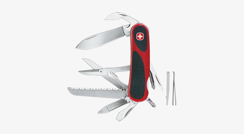 And For Those Knife - Swiss Army Knife Evogrip 18, transparent png download