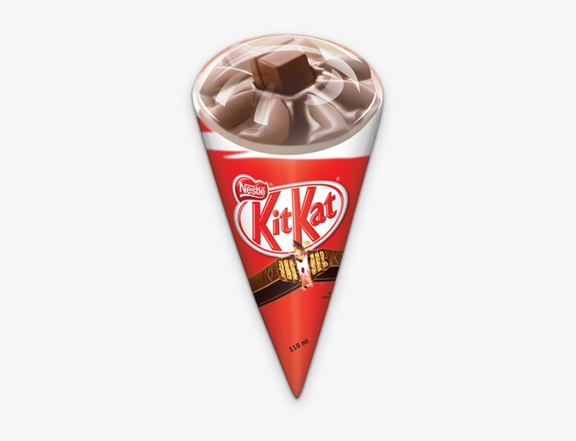Alt Text Placeholder - Kitkat Cone Ice Cream Price, transparent png download