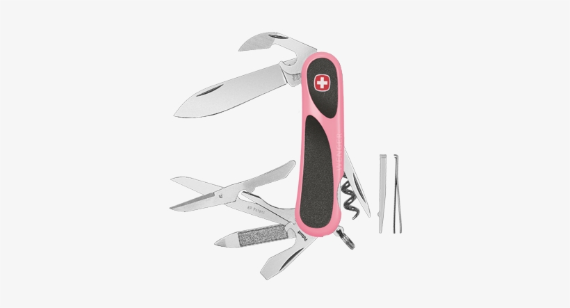 The Wenger Swiss Army Knife - Wenger Swiss Army Knife Evogrip 10, transparent png download