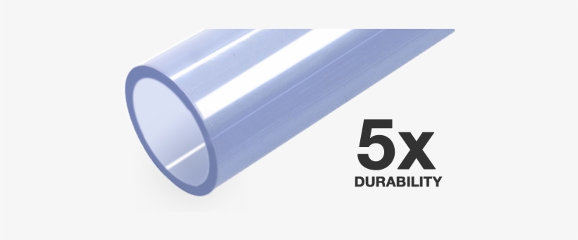 Formuclear Has A Strength Threshold That Is Up To 5x - Rigid Pvc Tube Clear, transparent png download