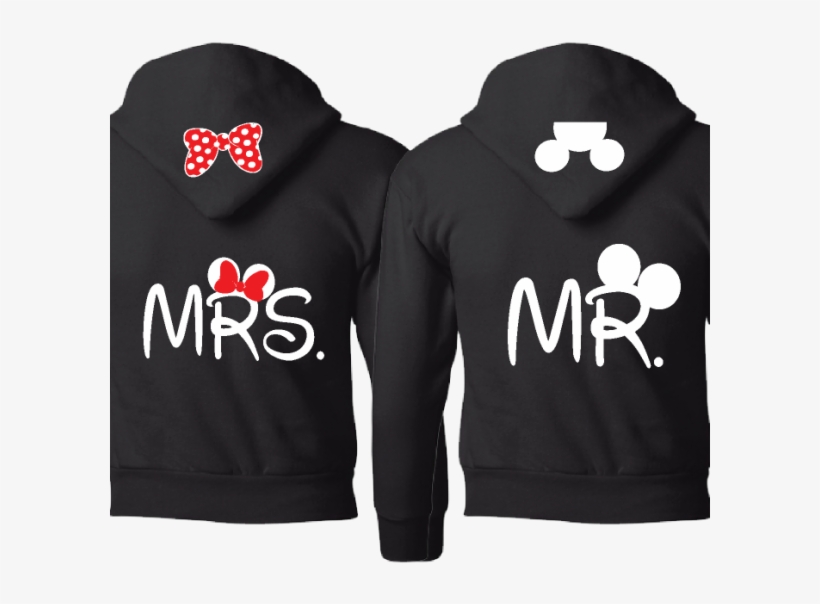 Mickey Mouse Ears Hat Png - Couple Shirt With Name, transparent png download