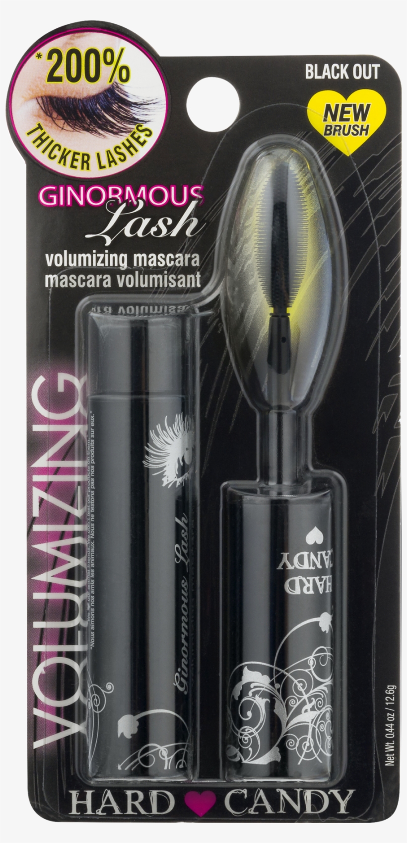 Hard Candy Ginormous Lash Classic Volumizing Mascara, - Hard Candy Ginormous Mascara Blue, transparent png download