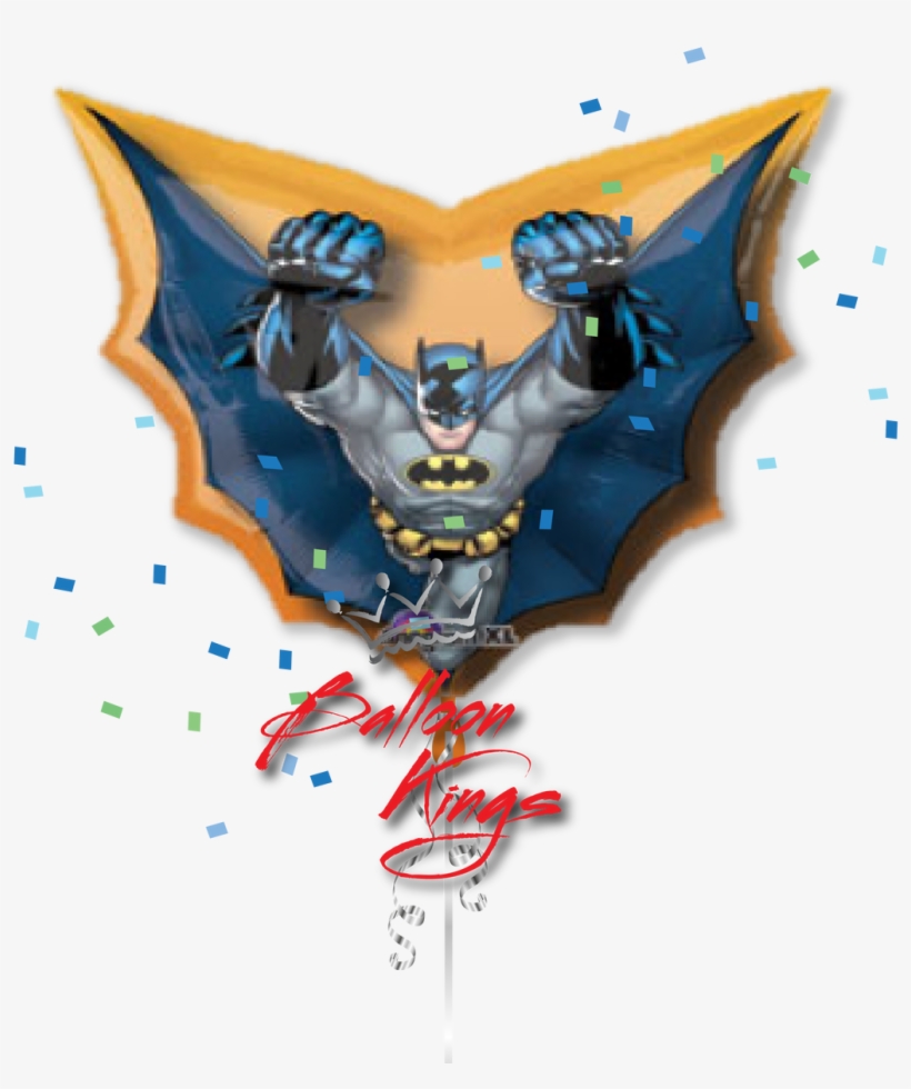 Batman Cape - Batman Cape Supershape Balloon, transparent png download