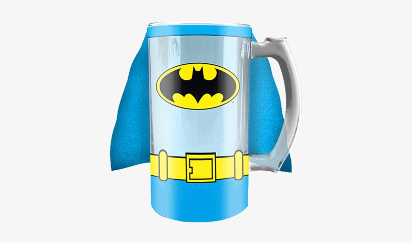 Superman Costume Cape Glass Stein, transparent png download