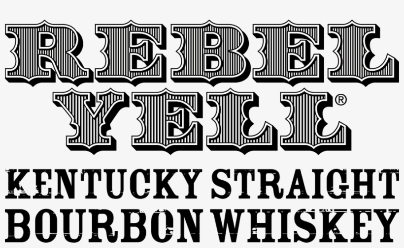 Ry 2color Black White Stripe Tag Stacked - Rebell Yell, transparent png download