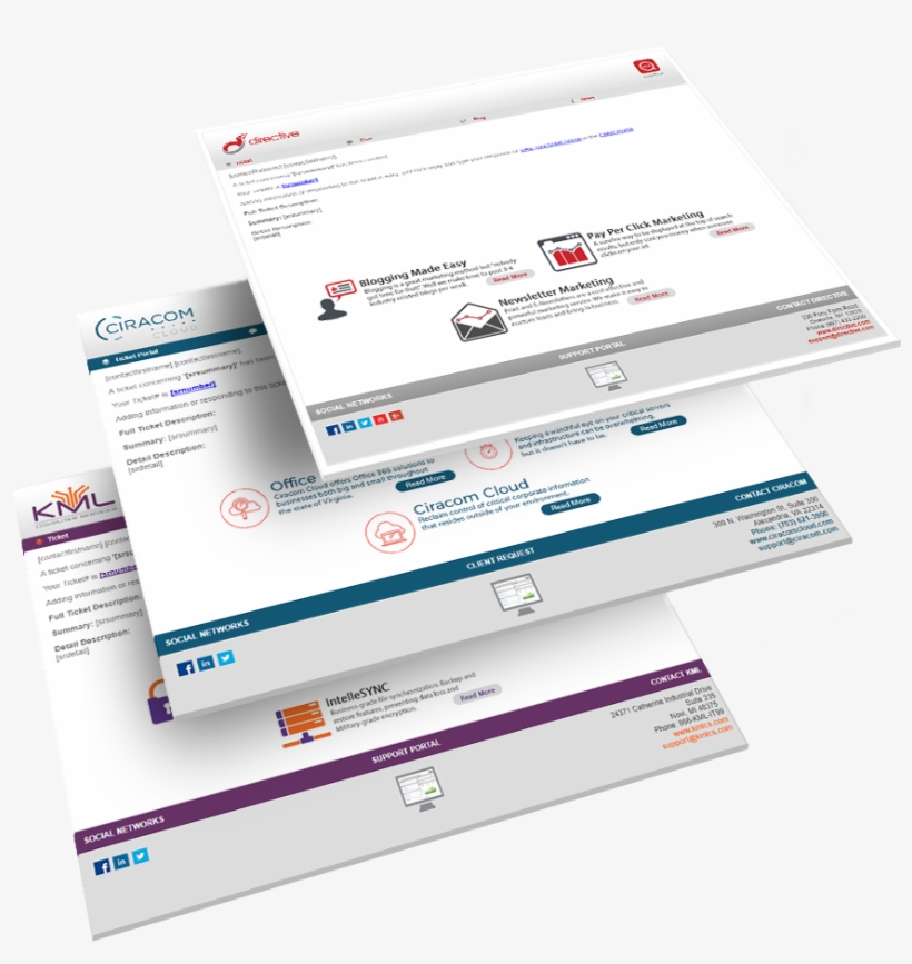Order Your Customized Connectwise Email Template - Email, transparent png download
