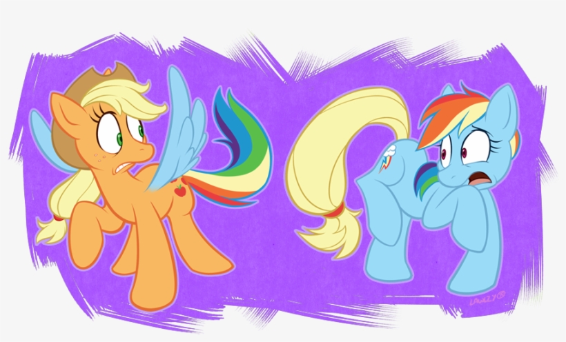 Those Blue Wings - Mlp Applejack With Wings, transparent png download