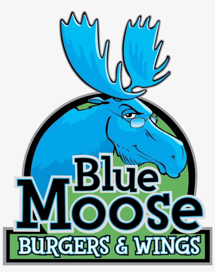 Blue Moose Burgers And Wings - Blue Moose, transparent png download