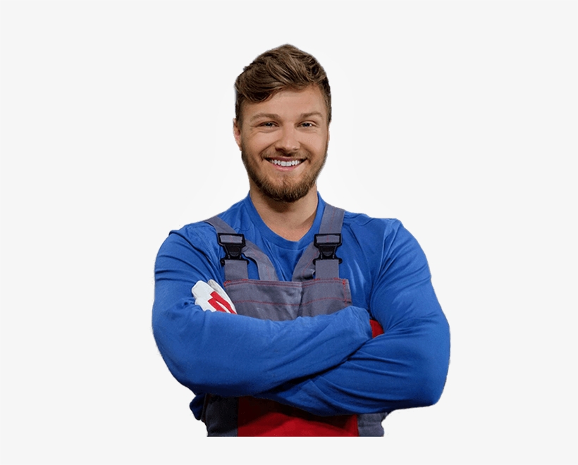 Technician Cut Out 580 With White Glare Compressed - Garage, transparent png download
