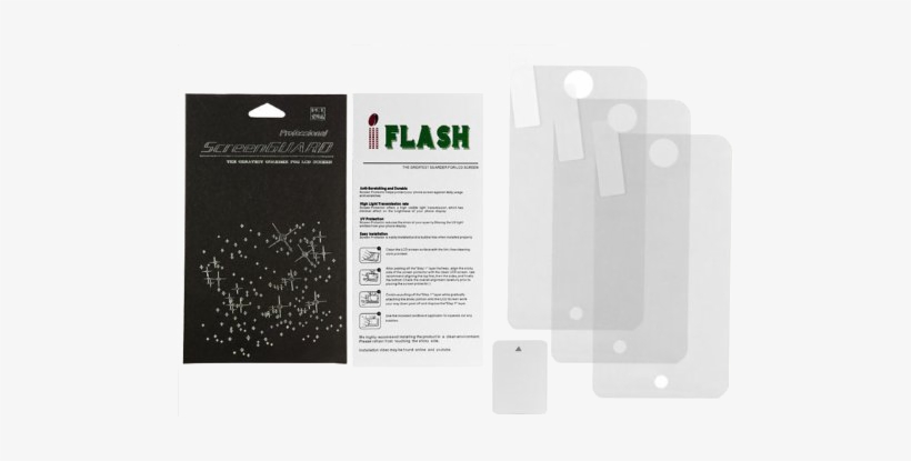 Iflash® Bubble Free Anti-glare Screen Protector Apple - Iflash Bubble Free Screen Protector: Anti-glare Matted, transparent png download