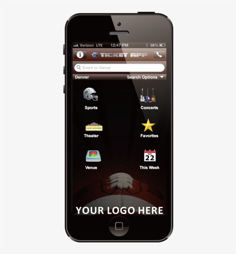 Template 4 - Smartphone, transparent png download
