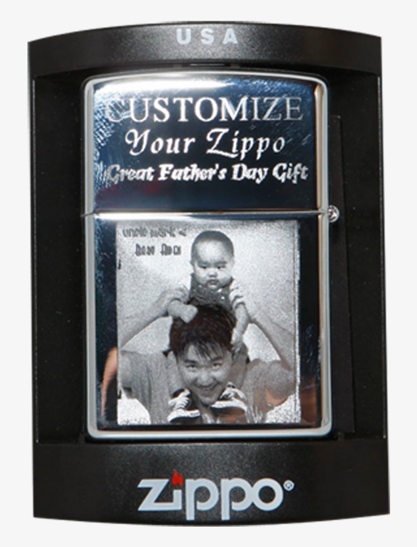Photo Engraved Zippo Lighter - Zippo, transparent png download