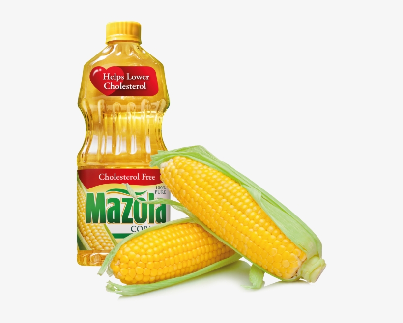 El Aceite De Maíz Contiene 4x Más Esteroles De Planta - Mazola Corn Oil - 16 Oz Bottle, transparent png download