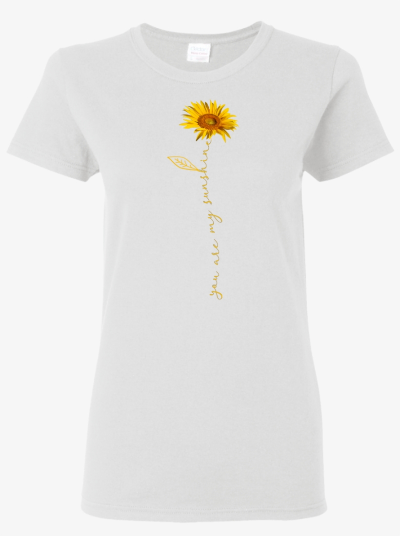You Are My Sunshine Hippie Sunflower Shirt - Tickseed, transparent png download