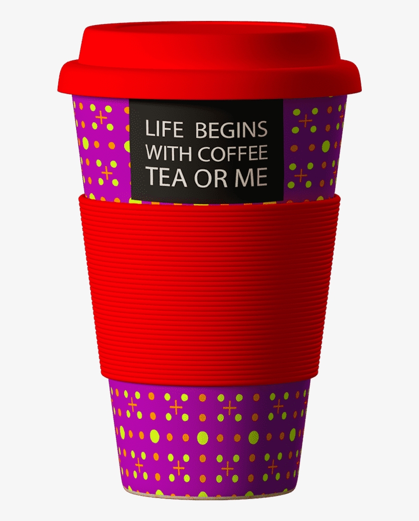 Eco Bamboo Cup Slogan 400 Ml - Bamboo Cup Eu, transparent png download