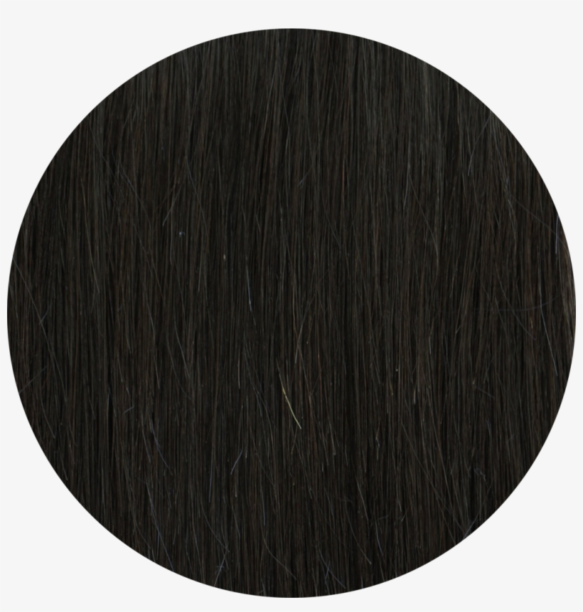 Very Dark Brown Clip In Bangs - Circle, transparent png download