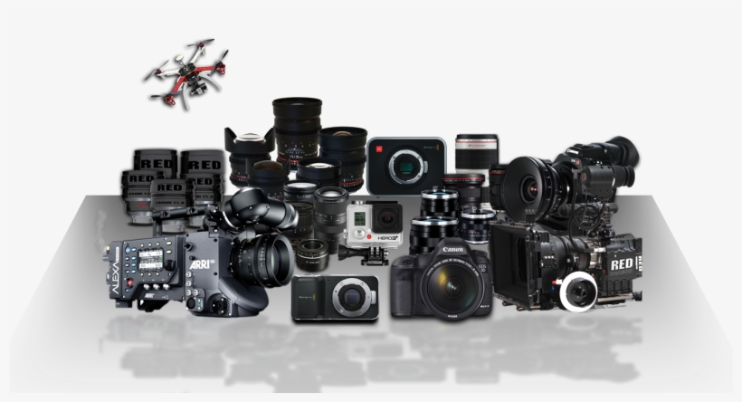 Renta De Cámaras Profesionales De Video, Óptica Y Accesorios - Equipo De Video Profesional, transparent png download
