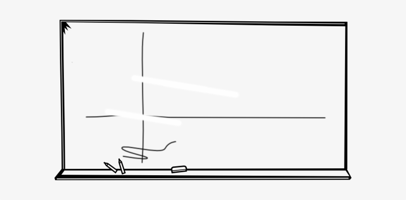 Blackboard Clip Art - Blackboard Clipart Black And White, transparent png download