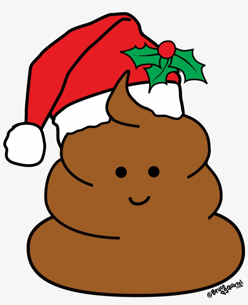 4yeo - Holiday Poo Greeting Cards, transparent png download