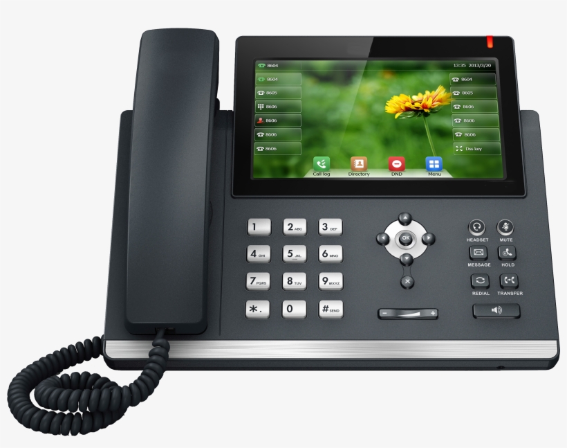 Business Voip Phones - Yealink Sip-t48s Voip Phone, transparent png download