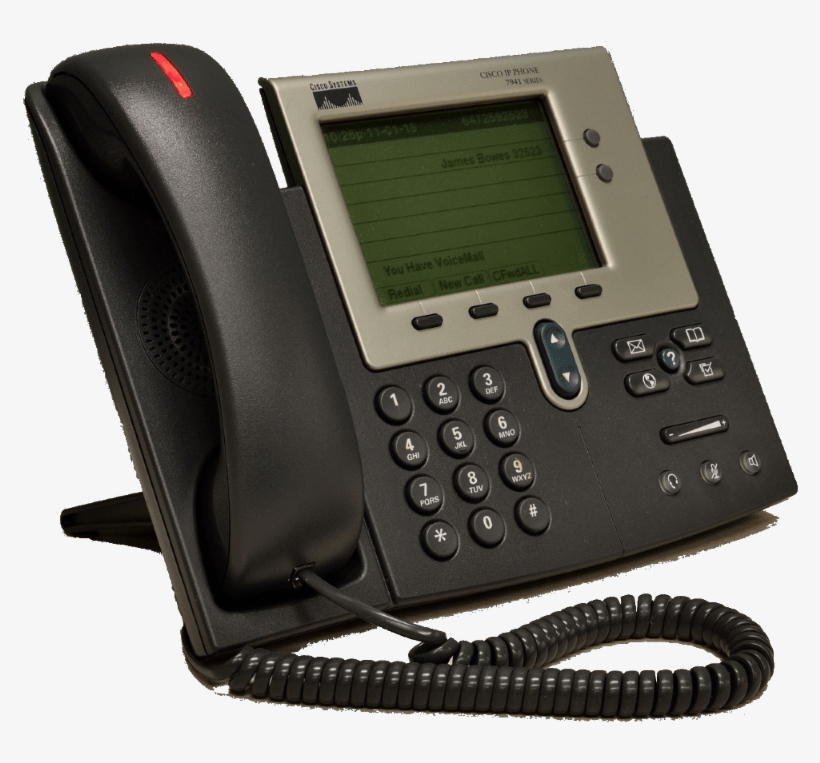 Business Solutions- Voip Phone - Cisco 7941g-ge Unified Ip Phone (refurbished), transparent png download