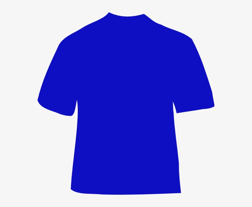 Blue T-shirt Svg Clip Arts 576 X 595 Px, transparent png download