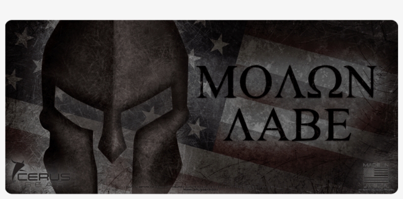 Spartan Molon Labe Handgun Cleaning Promat - Molon Labe, transparent png download