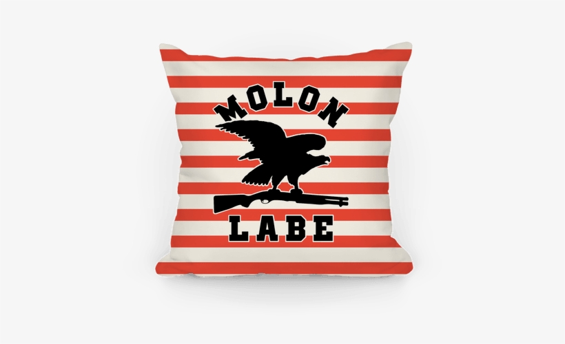 Molon Labe Eagle Pillow - Molon Labe Eagle Tote Bag: Funny Tote Bag From Lookhuman., transparent png download