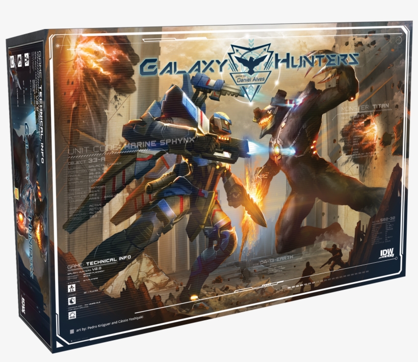Giant Robot Alert We Have Giant Robot Alert Try And - Galaxy Hunters Board Game, transparent png download