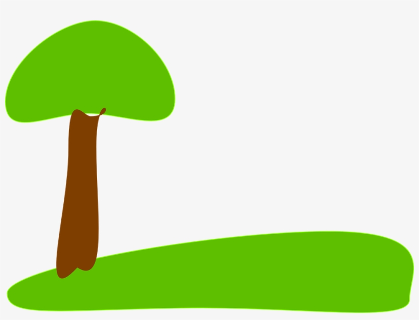 Grass Ground Cover Transparent Png Clip Art Imageu200b - Tree And Grass Clipart, transparent png download