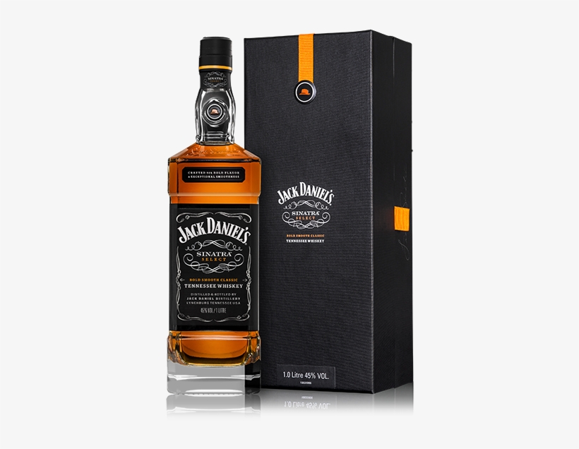 1 Litre Jack Daniel's Sinatra Select - Jack Daniel's Whiskey & Cola, transparent png download