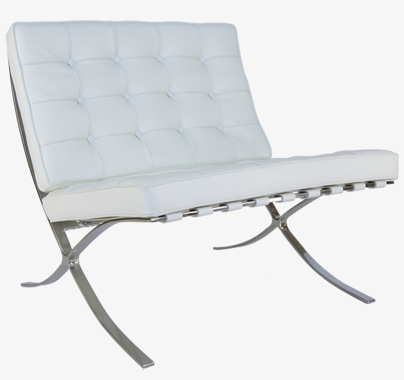 Barcelona Chair Png Clipart - Silla Barcelona Blanca, transparent png download