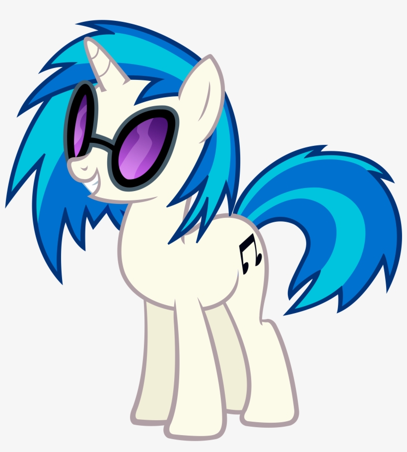 More Like Vinyl Scratch Vector - Dj Pon 3, transparent png download