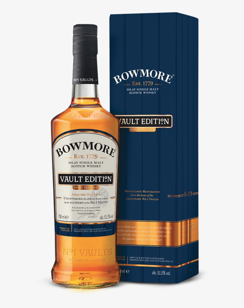 Bowmore Vault Edition Product Shot - Bowmore Vault Edition No 1, transparent png download