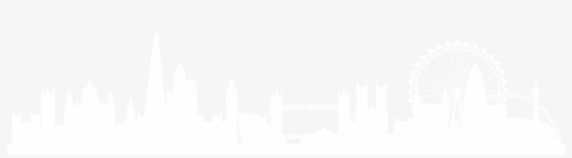 Black And White London Landscape, transparent png download