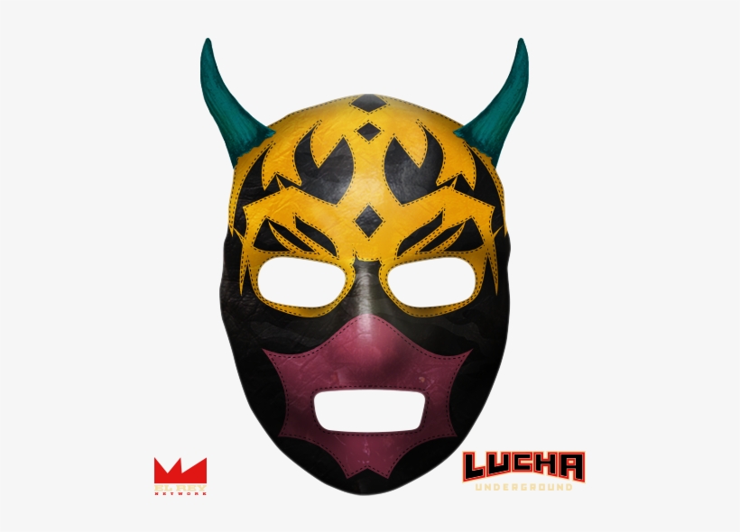 This Is How My Mask Turned Out, When I Used The Randomize - Lucha Underground, transparent png download