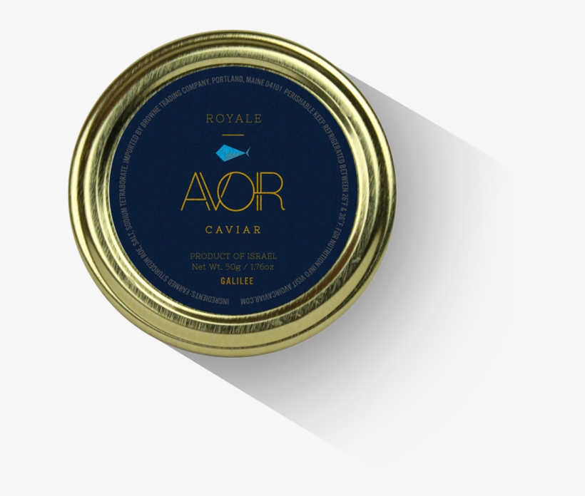 Avoir Osetra Caviar Royale - Circle, transparent png download